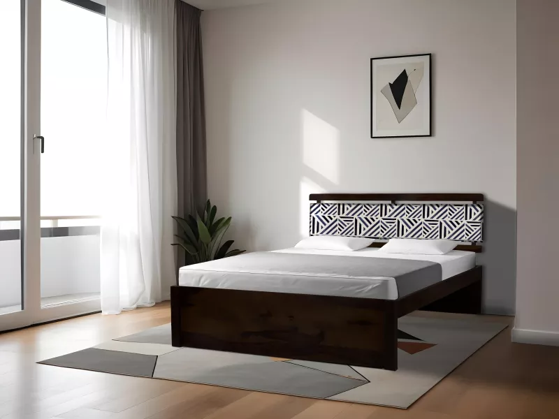 Siesta Solid Wood Queen Size Double Bed